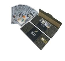 2 PACKS of BENJI $100 Bill King Size Hemp Rolling Paper Money w/Tips 20 Per Pack picture