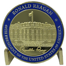 40th President Ronald Reagan Challenge Coin White House POTUS coin EL7-01 picture