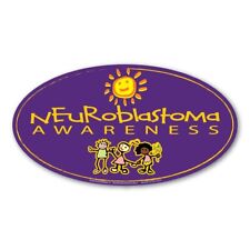 Neuroblastoma Awareness Oval  Magnet picture
