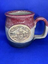 Sunset Hill Stoneware Mug The Great Texas Candle Co Matthew 5:16 Mint picture