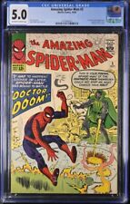 Amazing Spider-Man #5 Marvel Comics, 10/63 CGC 5.0 picture