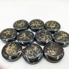 10Pcs Black Shungite Orgone Busters Emf & 5G Healing Protection Energy Wholesale picture