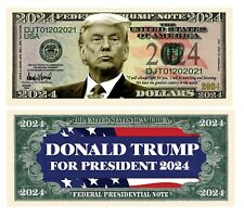 Trumpinator Donald Trump 2024 President MAGA Novelty Money Bill with Holder picture