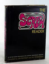 Al Goldstein 1971 1st Ed The Screw Reader Underground Sex Newspaper HC w/DJ picture