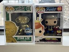 Funko POP Vinyl - Gold Stan Lee #03 - NYCC 2015 Exclusive - with Hard Case picture