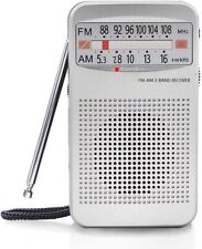 Portable AM FM Radio Compact Transistor Radio Pocket Radio Condition: New picture