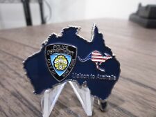 NYPD Intelligence Bureau INT Domestic Liaison Unit Australian Pst Challenge Coin picture