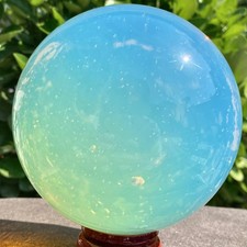 2.86LB Artificial protein stone ball rainbow crystal gemstone spiritual healing picture