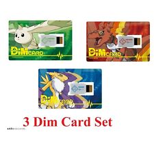Dim Card EX2 Digimon Tamers Digital Monster Vital Bracelet 3 Set Bandai Preorder picture