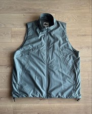 Snow Peak x Pilgrim Surf Supply Octa R Vest Khaki Lightweight Tech Vest Used picture