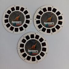 View Master Reel A B C 1998 Discovery Channel Dinamation 34715 Lot Of 3 Vintage picture