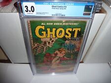 GHOST COMICS #10 Fiction House Spring 1954 PCH Pre Code Horror CGC 3.0 OWP picture