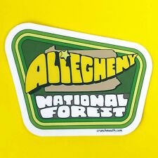 ALLEGHENY NATIONAL FOREST PENNSYLVANIA PA BUMPER STICKER CAR TRUCK LAPTOP DECAL picture