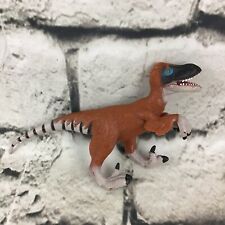 Prehistoric Creature Feathered Dinosaur Figure Detailed Predator 3” Collectible picture