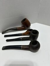 Vintage Wooden Smoking Pipes Lot Of 4 picture