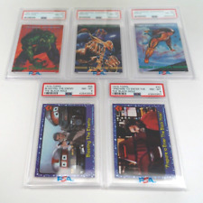 THANOS & THE BLACK HOLE - LOT OF 5 PSA GRADED CARDS - 1979 Topps / 1993 Marvel picture