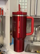 Starbucks X Stanley 2023 Holiday Red 40oz Tumbler Limited Edition (CUP IN HAND) picture
