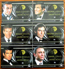 2012 Rittenhouse James Bond 50th Anniversary Complete set 198 + 6 Shadowbox S1-6 picture