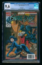 GI JOE A REAL AMERICAN HERO (1993) #138 CGC 9.6 SNAKE EYES WHITE PAGES picture