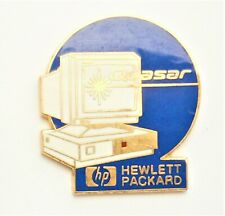 C106) Enamel Hewlett Parkard Quasar Computer Printers Ink badge lapel pin picture