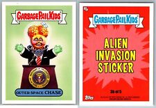 2017 Topps Garbage Pail Kids GPK Series 1 Adam Geddon Card Outer Space Chase picture