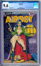 Airboy 5 CGC Graded 9.6 NM+ Dave Stevens Eclipse Comics 1986 picture