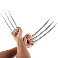 Wolverine Claws Realistic Plastic Cosplay Costume Props Set of 2 Silver One S picture