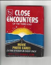 One Unopened 1978 Topps Close Encounters Of The Third Kind Wax Pack picture