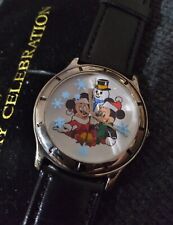Walt Disney's 1997 Cast Holiday Mickey & Minnie Celebration Watch (Never Worn) picture