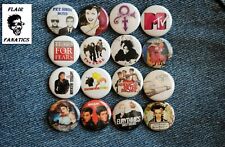 alternative new wave Band Buttons Pins 80s Music 1