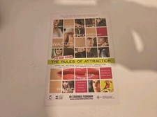 The Rules Of Attraction Promotional Postcard 15cm Mini Poster Australia picture