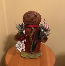Thomas Panetta Krisnick Vtg Folk Art Inspired Gingerbread Man Signed By Artist picture