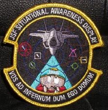 F-35 461st FLT SQUADRON DEADLY JESTERS SITUATIONAL AWARENESS DISPLAY SDD PATCH picture