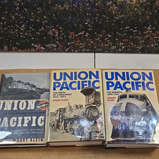 Maury Klein Union Pacific Railroad 3-Book Lot: Birth, Rebirth, Reconfiguration picture
