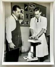 1960s Male Scientist Performing Unknown Experiment Photo   picture