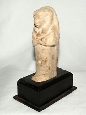 1000BC Egyptian Ushabti Clay Figure on Stand Luxor, Nile 20th Dynasty (RoT) picture