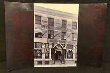Old Town Boise Idaho 8th Idaho Candy Co Building B/W Photo 18.5”x12.5” Repro picture