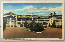 Vintage Postcard 1942 John A. Davis Memorial Bible School Bible School Park NY picture