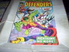 THE DEFENDERS # 31 S. BUSCEMA ART MARVEL 1976 NIGHTHAWK'S BRAIN LOOK VF- picture