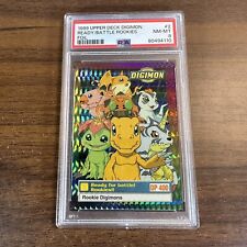 1999 Digimon TCG Series One Ready For Battle Rookies Foil PSA 8 picture