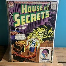 House of Secrets #61, Fair condition 1.0 , Single DC Comic 1963, 1st Eclipso picture