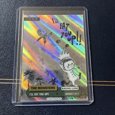 🔥RARE HOLO 2025 How2Work THE MONSTERS S3 "I'LL EAT YOU UP" 59/84 R LABUBU Lung picture