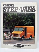 1973 CHEVY STEP-VANS Forward Control Chassis Chevrolet Dealer Sales Brochure picture