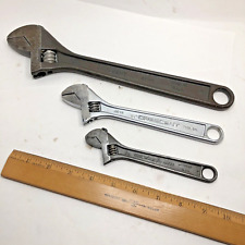 Lot 3 Vintage Crescent Tool AT112 AC18 AT16 12
