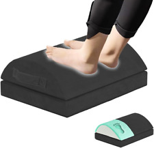 Foot Rest for under Desk - Memory Foam Foot Stool - Back, Lumbar, and Knee Pain picture