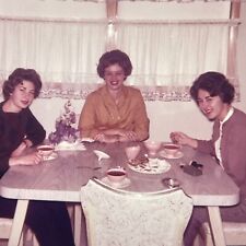 P7 Photograph 1960's 3 Beautiful Women Pretty Short Hair Brunette picture