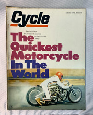 Cycle Magazine August 1970 picture