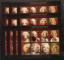 10x Marilyn Monroe - paper without glue - not stamps  - D117 picture