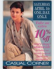 Postcard Take an extra 10% off every item storewide Casual Corner picture