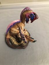 2007 - Safari Ltd Dino Discoveries - Oviraptor on Nest - Retired Figurine Model picture